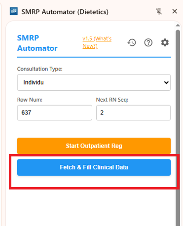 Fetch and Fill Button